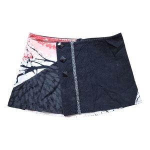 Custo Barcelona y2k Designer Mini Skirt Japanese Cherry Blossom vintage rare